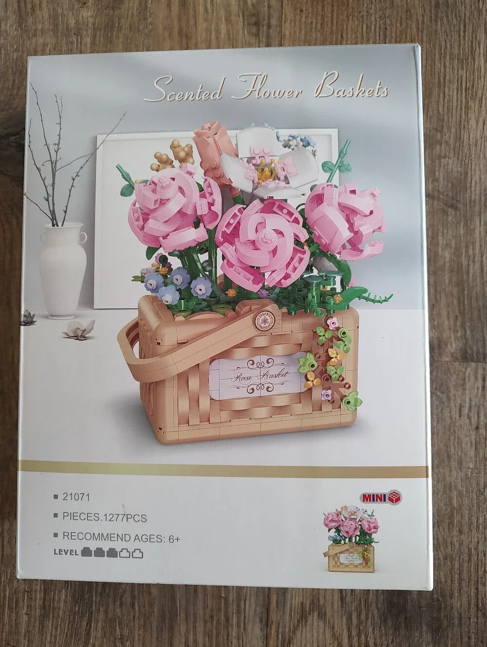 Scented Lego Like Flower Basket